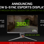 High-refresh-rate monitors for esports